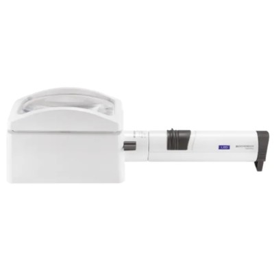 Eschenbach Illuminated Magnifier with LED Light 3x Magnification, 80 mm Diameter, Battery Operated 158064
