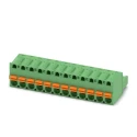 Phoenix Contact FKC 2.5/12-ST-5.08 Series Pluggable Terminal Block, 12-Contact, 5.08 mm Pitch, 1 Row 1873155