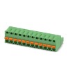 Phoenix Contact FKC 2.5/12-ST-5.08 Series Pluggable Terminal Block, 12-Contact, 5.08 mm Pitch, 1 Row 1873155