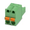 Phoenix Contact FKC 2.5/2-ST Series Pluggable Terminal Block, 2-Contact, 5 mm Pitch, 1 Row, 12A, 630V, Polyamide 1910351