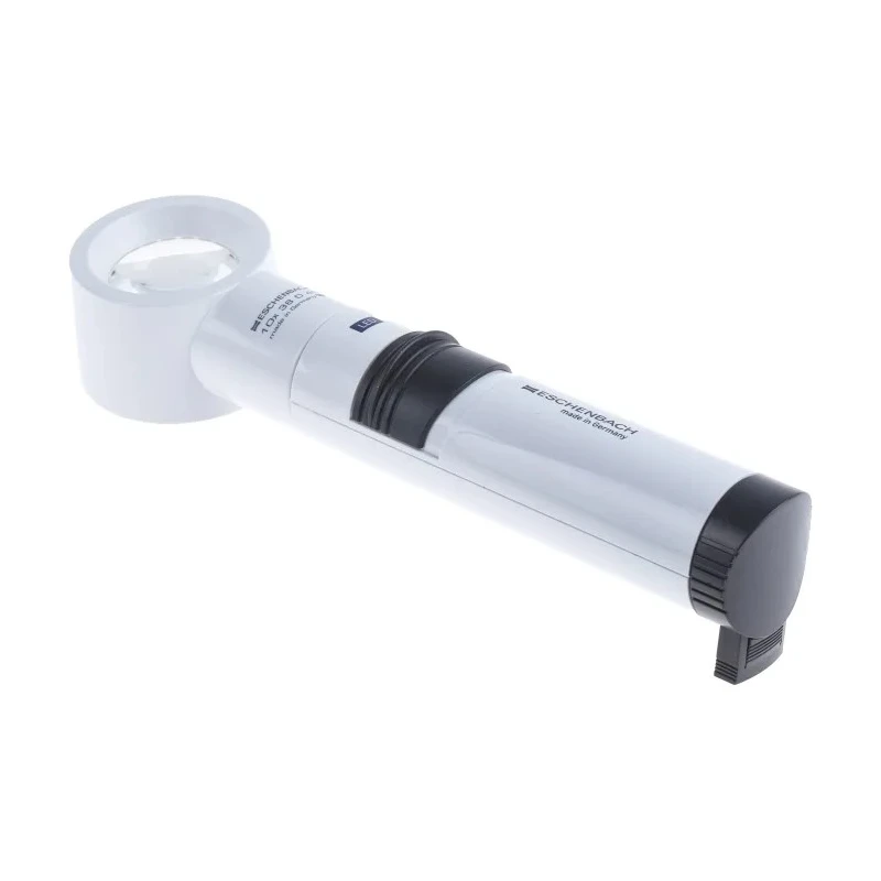 Eschenbach Illuminated Magnifier, 10x Magnification, 35 mm Diameter 155074
