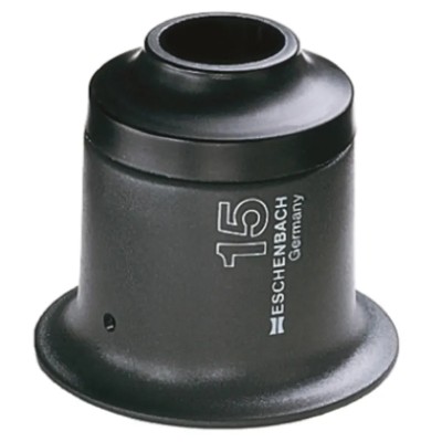 Eschenbach Eye Magnifier 15x Magnification, 13 mm Lens Diameter 1130