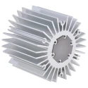 Intelligent LED Solutions Anodised Aluminium Heatsink, Silver, 50 mm Diameter, 40 mm Height ILA-HSINK-STAR-50X40MM-SVR-K