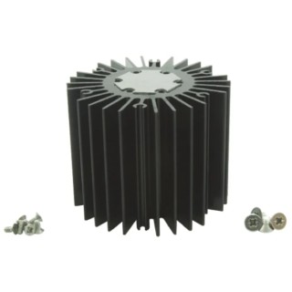 Intelligent LED Solutions Heatsink, Dragon 1, Duris 1, Duris 4, Oslon 1, Oslon 4, Stanley 1 ILA-HSINK-STAR-50X40MM-BLK-K