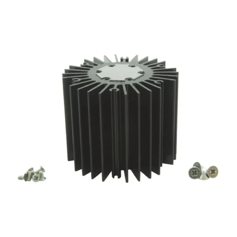 Intelligent LED Solutions Heatsink, Dragon 1, Duris 1, Duris 4, Oslon 1, Oslon 4, Stanley 1 ILA-HSINK-STAR-50X40MM-BLK-K