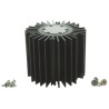 Intelligent LED Solutions Heatsink, Dragon 1, Duris 1, Duris 4, Oslon 1, Oslon 4, Stanley 1 ILA-HSINK-STAR-50X40MM-BLK-K