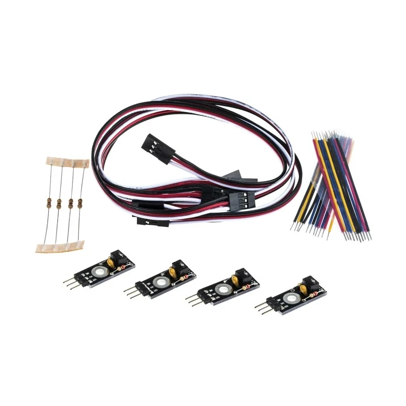 Parallax Inc Development Kit Accessory QTI Line Follower AppKit for Boe-Bot Robot 28108