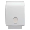 Aquarius Plastic White Wall Folded Towel Paper Towel Dispenser 320 mm x 420 mm x 320 mm 6954