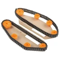 Parallax Inc Development Kit Accessory Treaded Addition for use with Boe-Bot Robot 28106