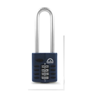 RS PRO Squire Combination Padlock Die Cast Combination Padlock Weatherproof, 6 mm Shackle, 4mm Body RS CP40/2.5
