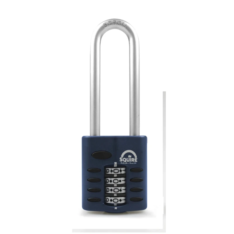 RS PRO Squire Combination Padlock Die Cast Combination Padlock Weatherproof, 6 mm Shackle, 4mm Body RS CP40/2.5