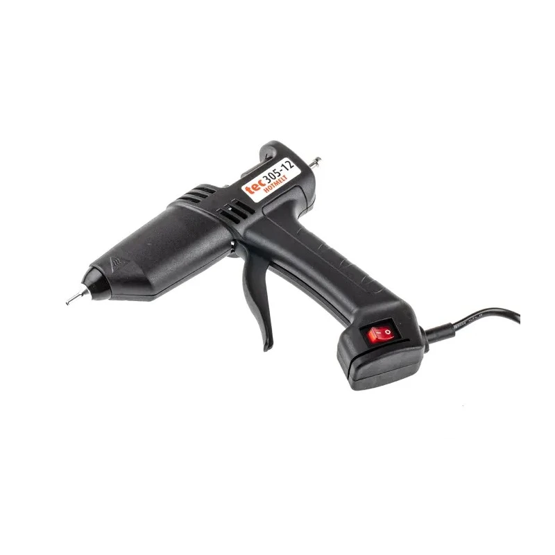 Power Adhesives TEC305 Corded Hot Melt Glue Gun, 12 mm, 150 W, 240 V, Type C - EU TEC305
