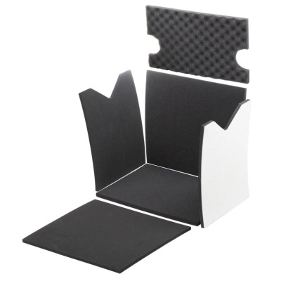 Zarges K470 Rectangular Black High Density Foam Insert for Use with K470 Case Model 40677 and K450 Case Model 40720 43861