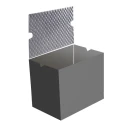 Zarges K470 Rectangular Foam Insert for K470 Case Model 40564 and K450 Case Model 40723 550mm x 350mm x 380mm 43865