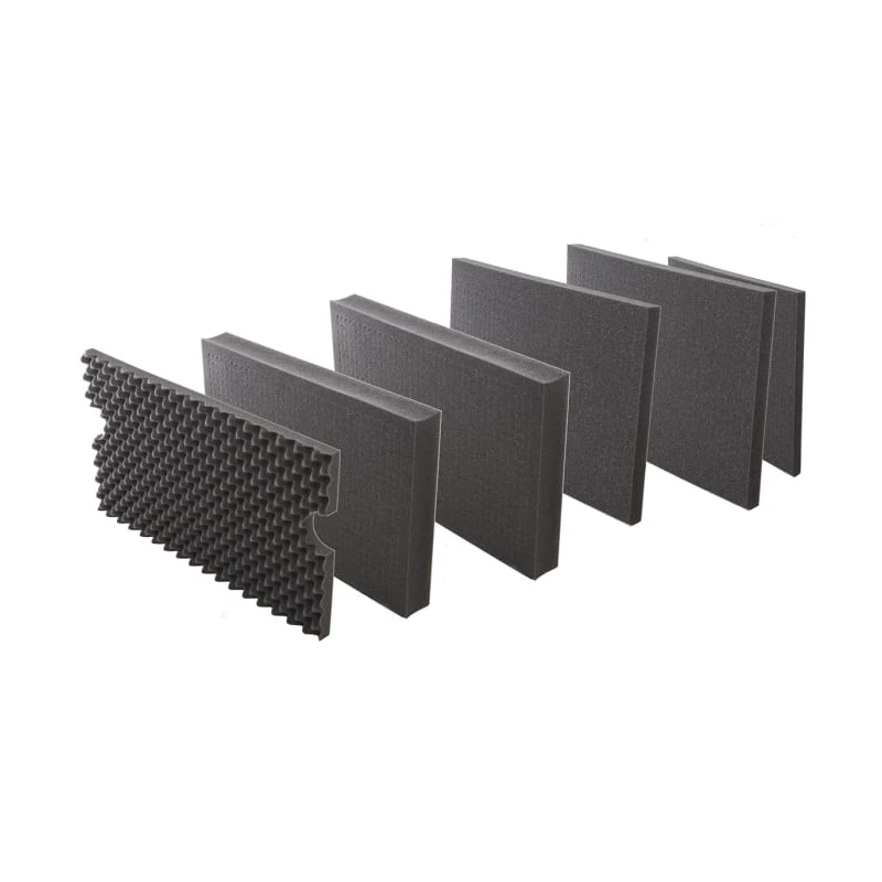 Zarges K470 Rectangular Foam Insert, Customisable Pick 'n Pluck, Grey, 550mm x 350mm x 220mm, For Use With K470 Case 40735