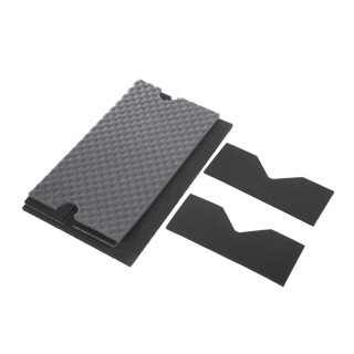 Zarges K470 Rectangular Foam Insert Foam Lining, Black, 550mm x 350mm x 250mm, For Use With K470 Case Model 40810 43862