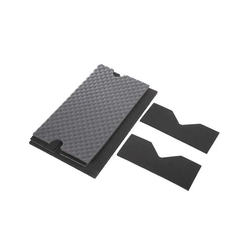 Zarges K470 Rectangular Foam Insert Foam Lining, Black, 550mm x 350mm x 250mm, For Use With K470 Case Model 40810 43862