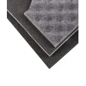 Zarges K470 Rectangular Foam Insert Foam Lining, Black, 550mm x 350mm x 250mm, For Use With K470 Case Model 40810 43862