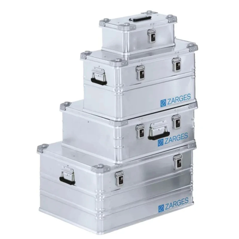 Zarges Metal Waterproof Watertight Aluminium Transit Case 610 mm x 650 mm x 470 mm 40839
