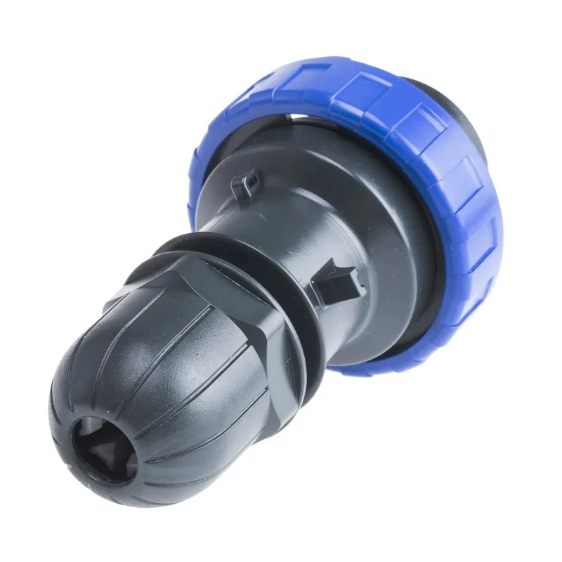 Scame OPTX IP66 Blue Cable Mount 2P+PE Straight Industrial Power Connector ATEX, 16A, 230V IP66