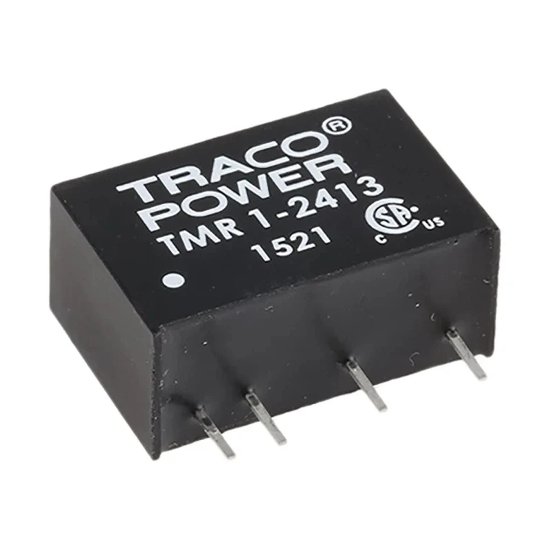 TRACOPOWER 1W Fully Regulated Isolated DC-DC Converter, 15V DC Output, 67mA, 18-36V DC Input, Through Hole SIP-6 TMR 1-2413