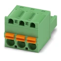 Phoenix Contact Pluggable Terminal Block 3-Contact, 5.08 mm Pitch, 1 Row, Polyamide Housing, 630V, 12A 1873061