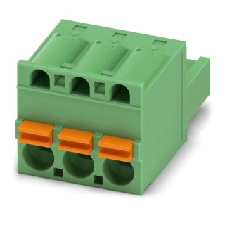 Phoenix Contact Pluggable Terminal Block 3-Contact, 5.08 mm Pitch, 1 Row, Polyamide Housing, 630V, 12A 1873061