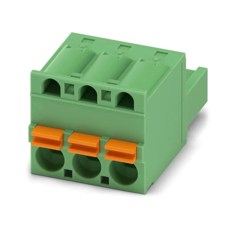 Phoenix Contact Pluggable Terminal Block 3-Contact, 5.08 mm Pitch, 1 Row, Polyamide Housing, 630V, 12A 1873061