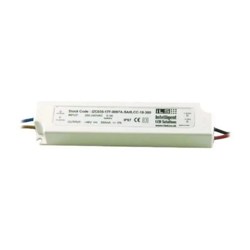 Intelligent LED Solutions IP67 5 Output LED Driver, 48V, 6V, 18W, 350mA Constant Current 