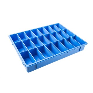 Zarges Insert Tray for Eurobox, Professional Aluminium Stackable Container 40628