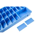 Zarges Insert Tray for Eurobox, Professional Aluminium Stackable Container 40628