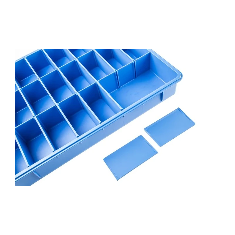 Zarges Insert Tray for Eurobox, Professional Aluminium Stackable Container 40628