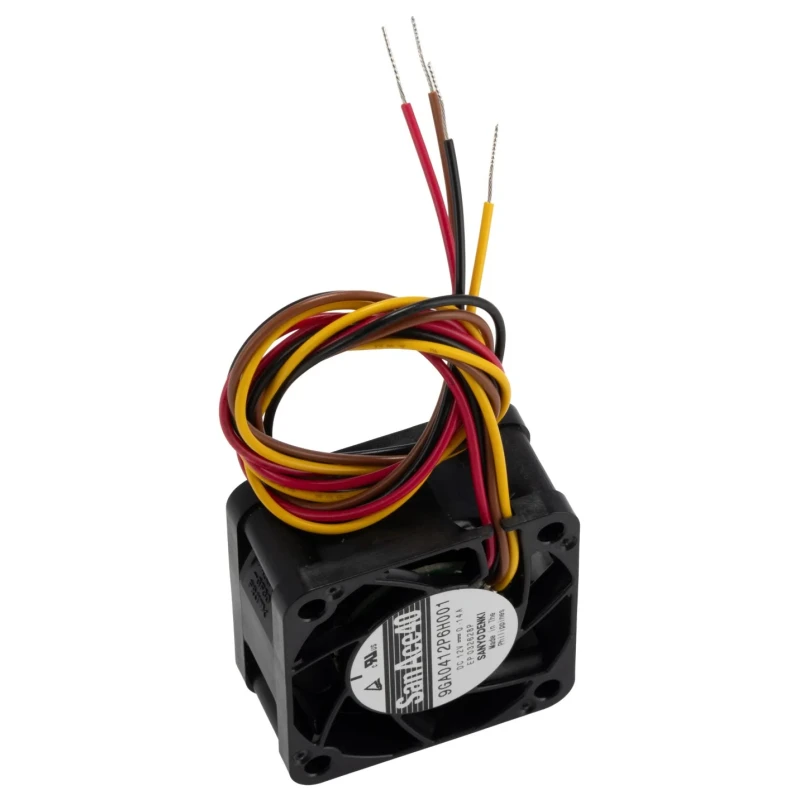 Sanyo Denki San Ace 9GA Series Axial Fan, 12V DC, 1.68W, 140mA, 19.8 m³/h, 40mm Frame 9GA0412P6H001