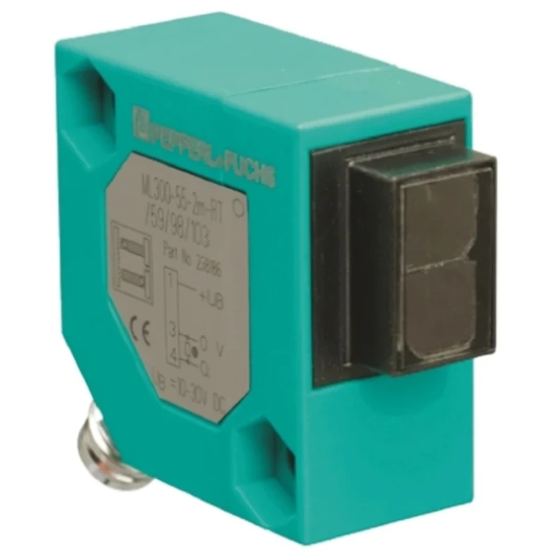 Pepperl + Fuchs Background Suppression Photoelectric Sensor Block Style 0 to 200 mm Detection ML300-8-H-200-RT/25/98/103