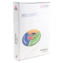 Mitsubishi MELSOFT GX Series PLC Programming Software for Use with FX PLC Series GX V01-2L0C-E Works2