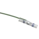 TE Connectivity Transparent Polyolefin Solder Sleeve 24.5mm Length 1-3 mm Cable Diameter CWT-3-W122-5