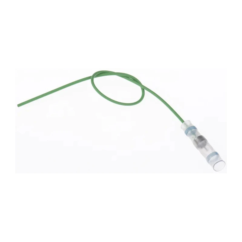 TE Connectivity Transparent Polyolefin Solder Sleeve Terminator 29.3mm Length 1-4.8mm Cable Diameter CWT-5-W122-5