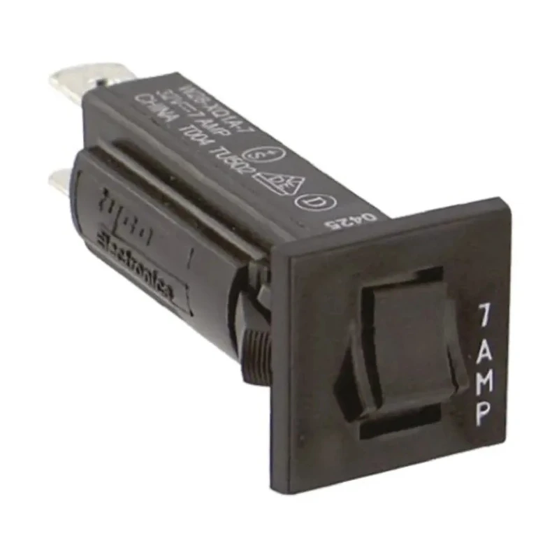 TE Connectivity Thermal Circuit Breaker 7A Current Rating 1-Pole Direct Mount W28-XQ1A-7