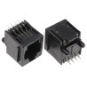 TE Connectivity RJ45 Socket Female Through Hole Cat3 Unshielded Straight 1 Port 8 Way