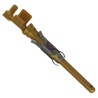 TE Connectivity Male Crimp Circular Connector Contact, Contact Size 16 mm, Wire Size 14, 18 AWG, 25A, Tin Plated 1-66361-4