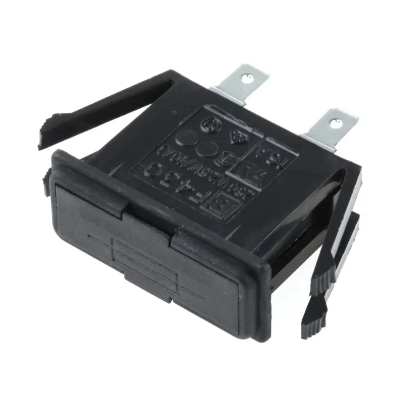 Bulgin 10A Panel Mount Fuse Holder 1P-Pole for 5 x 20 mm Fuse 250V ac FX0430/48
