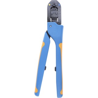 TE Connectivity CERTI-CRIMP II Premium Grade Straight Action Hand Crimp Tool for Backplane and Circular Contacts 16 91505-1