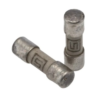 Schurter Non-Resettable Quick Acting Fuse 4A, 125V AC/DC Ceramic Body 7x2 mm 7010.9870.63