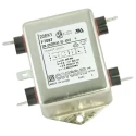 TE Connectivity Corcom K Series RFI Flange Filter 20A 250V AC Fast-On Termination 50Hz-60Hz 20EK1