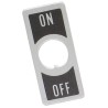 TE Connectivity Toggle Switch Legend Faceplate SPA32