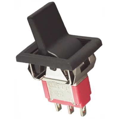 TE Connectivity SPDT On-Off-On (On)-Off-(On) Rocker Switch Panel A105J61ZQ0004