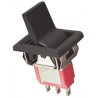 TE Connectivity SPDT On-Off-On (On)-Off-(On) Rocker Switch Panel A105J61ZQ0004