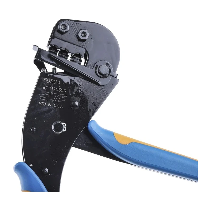 TE Connectivity Tetra-Crimp Hand Crimping Tool for Plasti-Grip Terminals PIDG Splices PIDG Terminals 59824-1