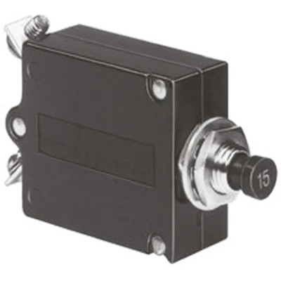 TE Connectivity Thermal Circuit Breaker 2A, 1-Pole, Direct Mount, 240V AC, 50V DC, 1000A Breaking Capacity W23-X1A1G-2