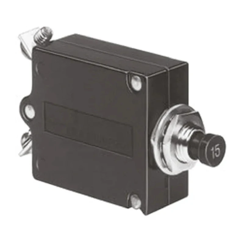TE Connectivity Thermal Circuit Breaker 2A, 1-Pole, Direct Mount, 240V AC, 50V DC, 1000A Breaking Capacity W23-X1A1G-2